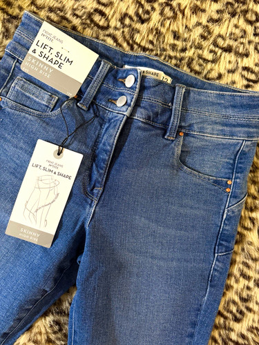Jeans skinny petite next blu - jeans,